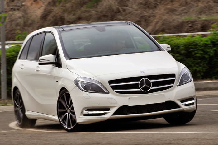 Mercedes B-Class detailed gallery